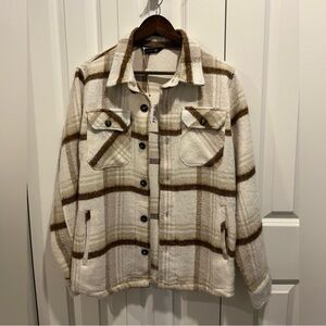 BEAUTIFUL NWT Ron Tomson RNT23 Plaid Button-Up Jacket. $170 Retail. Size XL